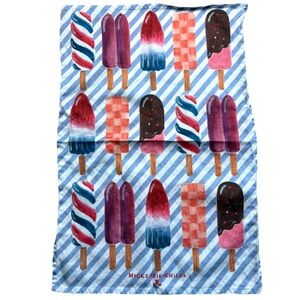 Mackenzie Childs Ice Pops Popsicle Dish Towel